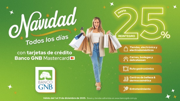 GNB lanza campaña “Navidad Todos los Días” con beneficios para sus clientes