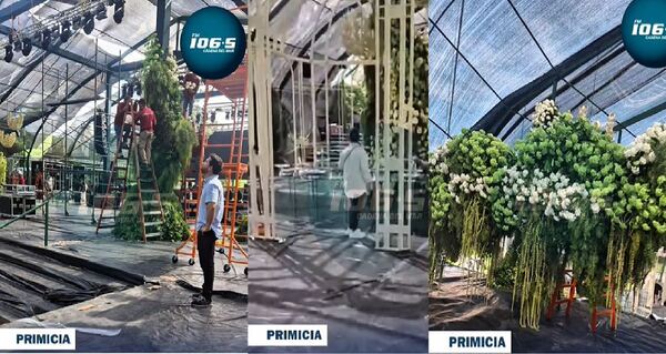 Gran despliegue: primeras imágenes de megaboda de paraguayos en Punta del Este