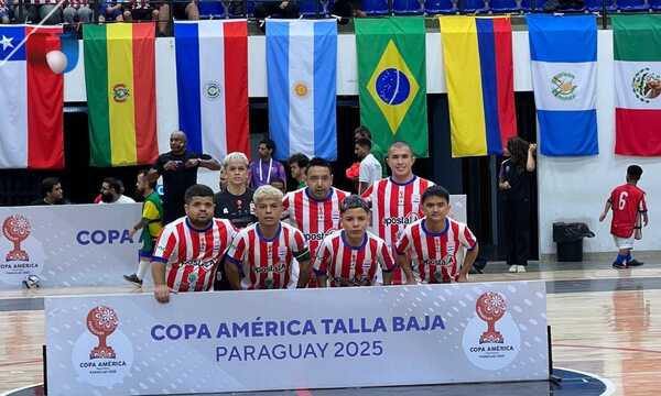 Paraguay se mete a la final de la Copa América de Talla Baja - trece