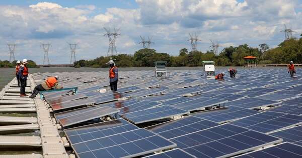 La Nación / Planta solar del embalse de Itaipú ya genera energía de manera continua