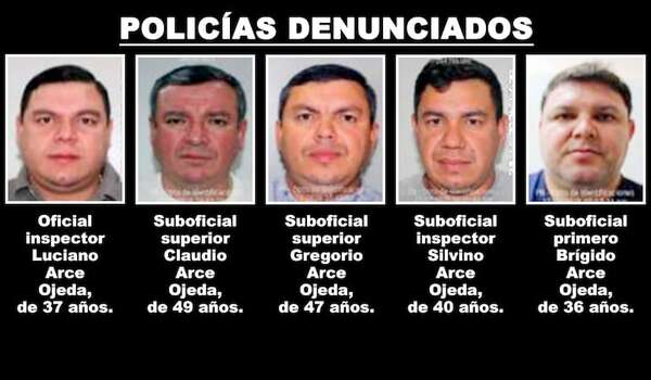 Cinco hermanos policías quieren matar a dos hermanos policías, denuncian en Ciudad del Este - Policiales - ABC Color