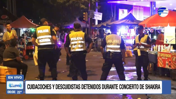 Éxito masivo y despliegue de seguridad en el concierto de Shakira