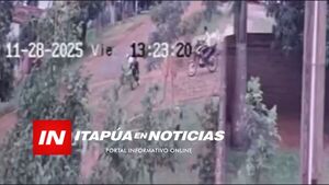 ADOLESCENTE DE 14 AÑOS PROTAGONIZÓ SINIESTRO VIAL EN CARONAY