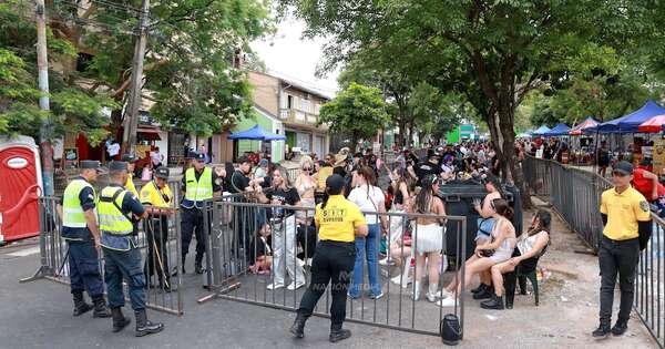 La Nación / Diez cuidacoches y tres descuidistas fueron aprehendidos tras el concierto de Shakira