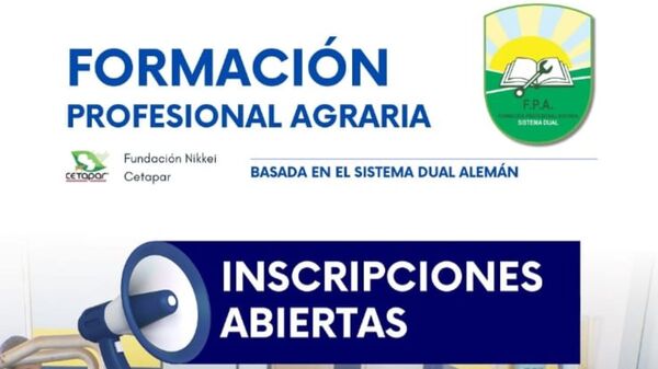 Fundación Nikkei – CETAPAR lanza su Programa de Formación Profesional Agraria para 2026