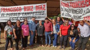 Presidente y campesinos reafirman su respaldo a Francisco Ruiz Díaz