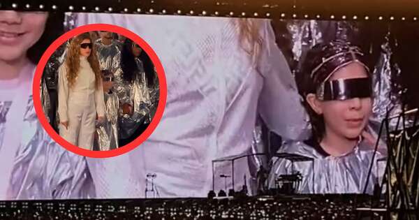 La Nación / Nayha, la niña que venció al cáncer y caminó al escenario con Shakira