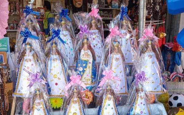 Caacupé: expectativa y optimismo entre comerciantes en primeros días de peregrinaje - Nacionales - ABC Color