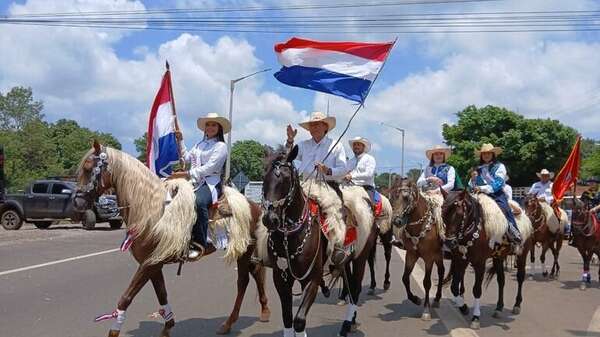 Jinetes de todo el país se alistan para la tradicional Cabalgata de la Fe hacia Caacupé - Nacionales - ABC Color