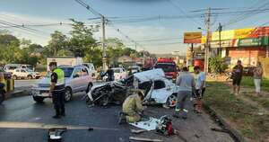 La Nación / Una mujer falleció en grave accidente de tránsito sobre la avenida Manuel Ortiz Guerrero