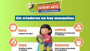 AUMENTAN LEVEMENTE LAS NOTIFICACIONES DE DENGUE EN 14 REGIONES DEL PAÍS