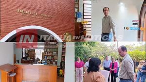 BIBLIOTECA PÚBLICA DE ENCARNACIÓN LUCE RENOVADA TRAS IMPORTANTES MEJORAS