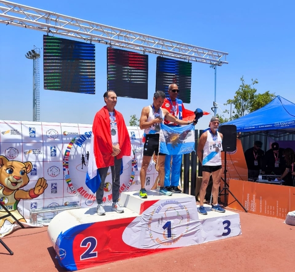 Orgullo nacional: Humberto Sarubbi logra segundo puesto en el Sudamericano Máster de Atletismo