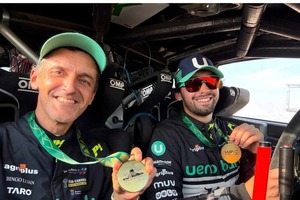 Podio heroico de Diego Domínguez en Arabia WRC2