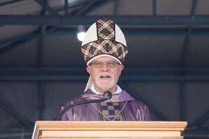 Obispo Fritz en Caacupé: “Los indígenas son sin tierra, sin calle y sin justicia” - Nacionales - ABC Color