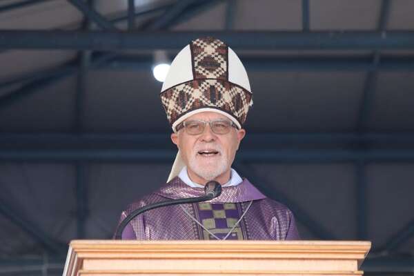 Obispo Fritz en Caacupé: “Los indígenas son sin tierra, sin calle y sin justicia” - Nacionales - ABC Color