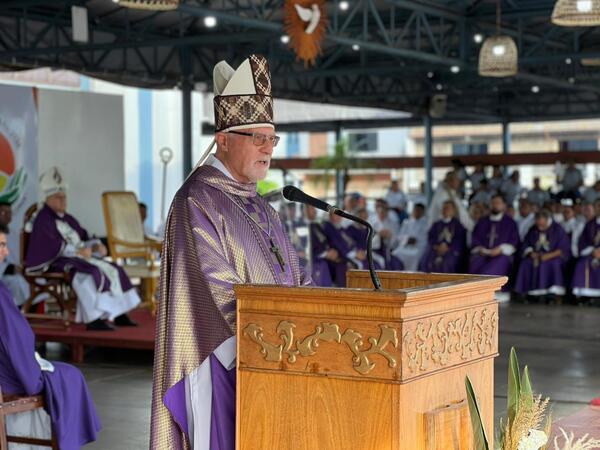 Fuerte llamado de Mons. Fritz: "Sin justicia para los pueblos indígenas no habrá paz duradera"