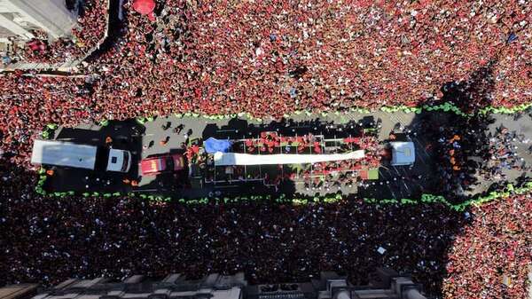 Flamengo promueve en  Río multitudinaria celebración - Fútbol Internacional - ABC Color