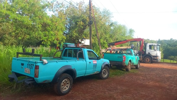 ANDE mejora red eléctrica en Santa Rita y Naranjal y beneficia a más de 3.000 usuarios - ADN Digital