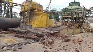 Capiatá: explosión en fábrica deja tres heridos graves