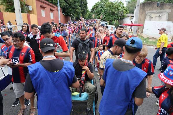 [GALERIA] Cerro Porteño colmó el estadio Defensores del Chaco, quieren gritar campeón