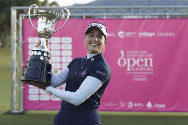 Golf: Nastasia Nadaud gana el Abierto de España - Polideportivo - ABC Color