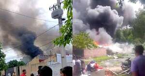 La Nación / SEN instalará refugio transitorio para 40 familias afectadas por el incendio en Sajonia