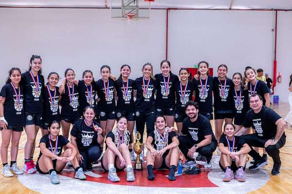 Olimpia, campeón del Metropolitano U13 Femenino – Clausura 2025 - Polideportivo - ABC Color