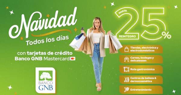 La Nación / Banco GNB invita a vivir “Navidad todos los días”