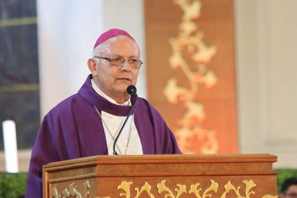 “No hay tierra, no hay techo y no hay trabajo”: el reclamo de Monseñor Celestino en Caacupé - Nacionales - ABC Color