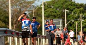 La Nación / Muchos fieles llegaron hasta la Villa Serrana este fin de semana