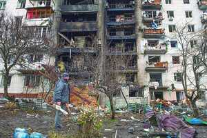 Rusia Ataca De Nuevo Kiev con Drones y Causa Víctimas