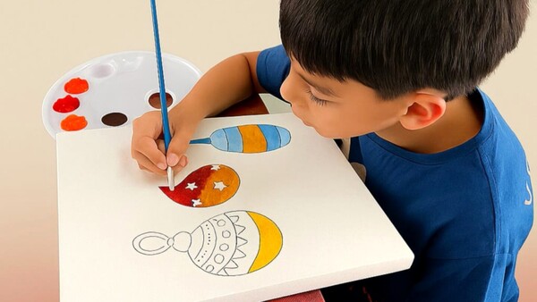 Se inician las clases de pintura navideña en el CPJ