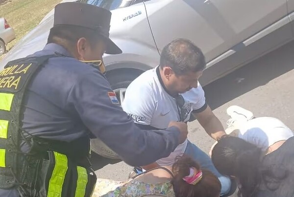 Una mujer fue atropellada cuando intentaba huir de su pareja