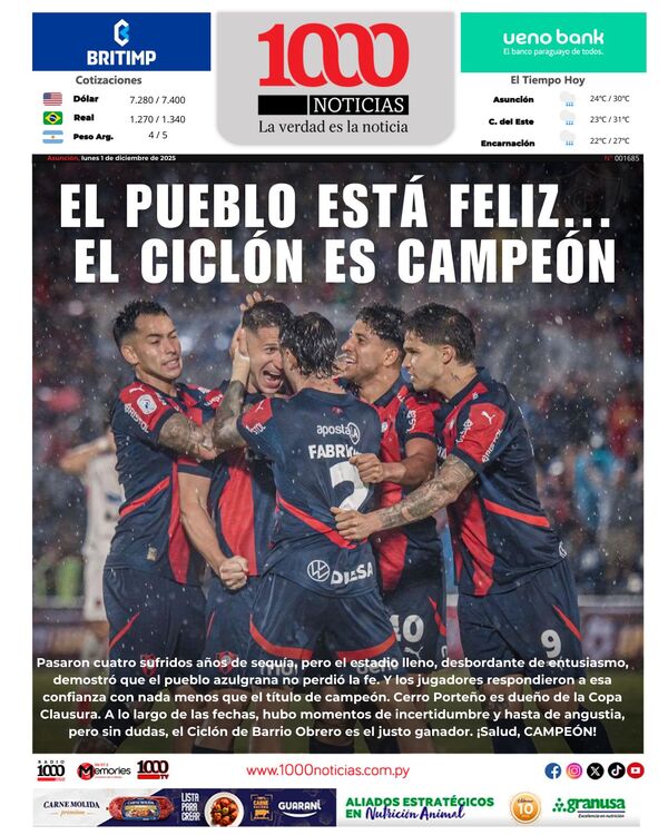 1 de diciembre de 2025