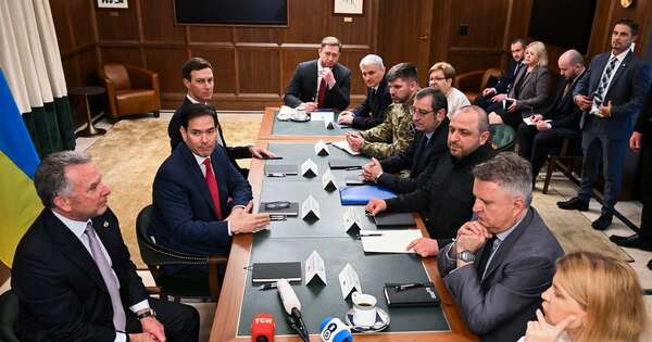 La Nación / Rubio dice que falta “trabajo” tras diálogo con delegados de Ucrania