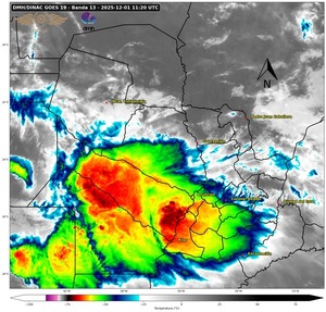 Alerta meteorológica: Tormentas fuertes y riesgo de granizo