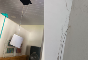 Vecinos denuncian destrozos en sus viviendas tras explosión en fábrica de Capiatá