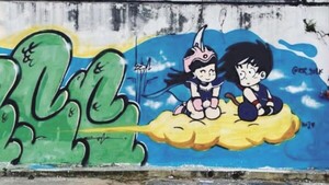 Tapa las propagandas políticas con grafitis