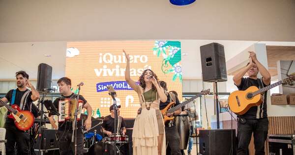 La Nación / “¡Quiero vivir así! #SinViolencia” cerró con show de Dalma Ferreira y Bohemia Guaraní