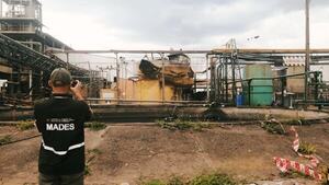 Tras explosión, vecinos exigen cierre de fábrica en Capiatá: "No lucren contra nuestra salud"