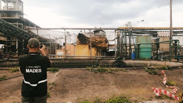 Tras explosión, vecinos exigen cierre de fábrica en Capiatá: "No lucren contra nuestra salud"