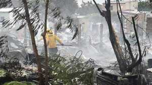 Incendio en Villa Cangrejo fue provocado por un joven adicto al crack, confirma la SEN