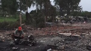 “Fue un infierno”, relata una de las afectadas por el voraz incendio de casas en Sajonia