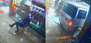 Caaguazú: guardia se salvó de morir atropellado por conductor ebrio | Unicanal