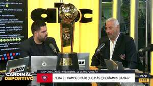 Juan José Zapag, EN VIVO en el Cardinal Deportivo - Cerro Porteño - ABC Color