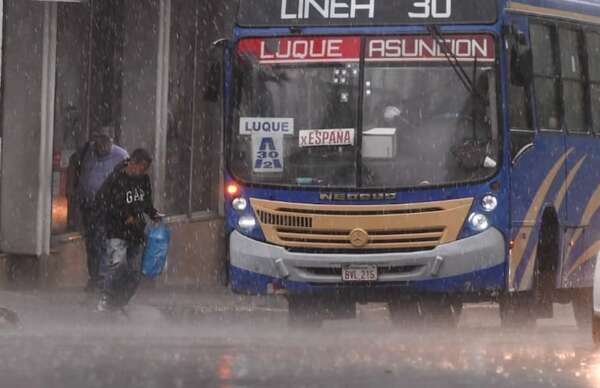 Los cuatro departamentos en zona de tormentas para esta tarde - Clima - ABC Color