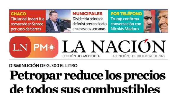 La Nación / LN PM: edición del 1 de diciembre