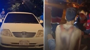 Conductor borracho atropelló a persona con discapacidad en Encarnación