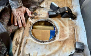 Incautan casi 100 kilos de marihuana en el Puente de la Amistad 